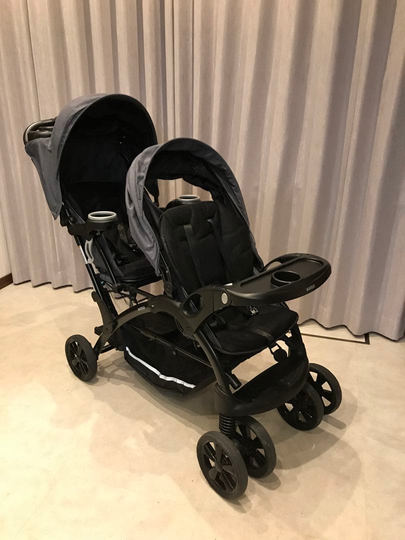 【手渡し限定】カトージ　ベビーカー　二人でゴーDX