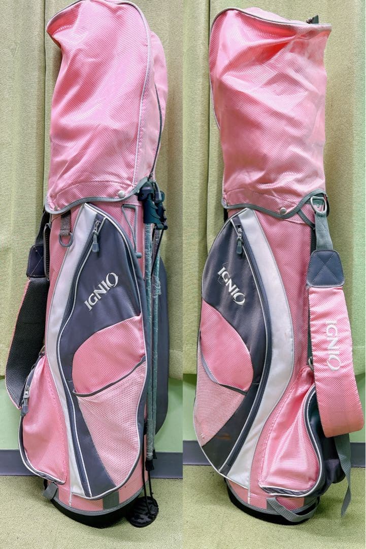 ゴルフクラブセット確認用キャディバッグ