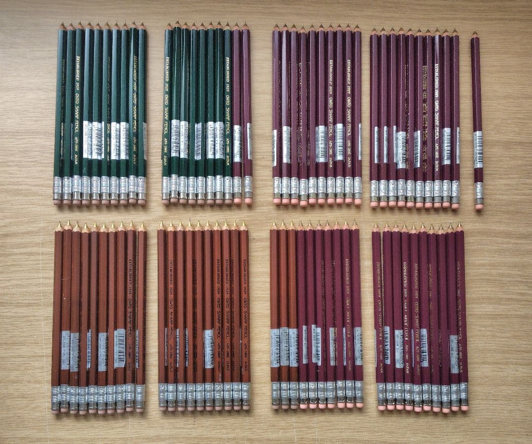 シャープペン　鉛筆型　81本セット