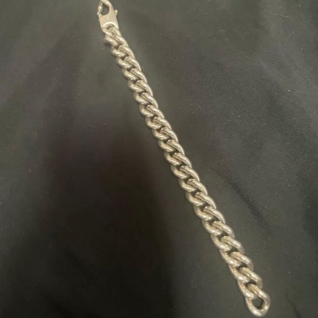 シルバー チェーンブレスレット silver ヴィンテージ