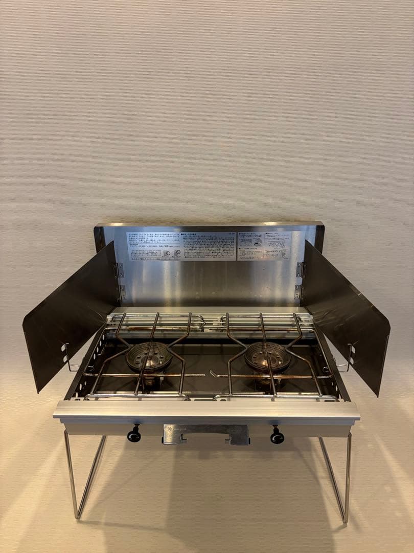 スノーピーク　ギガパワーツーバーナー　液出し　　収納ケース付き