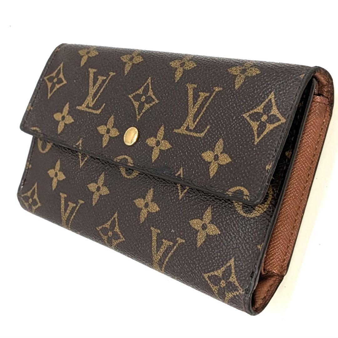 ルイヴィトン モノグラム インターナショナル 三つ折り 長財布
