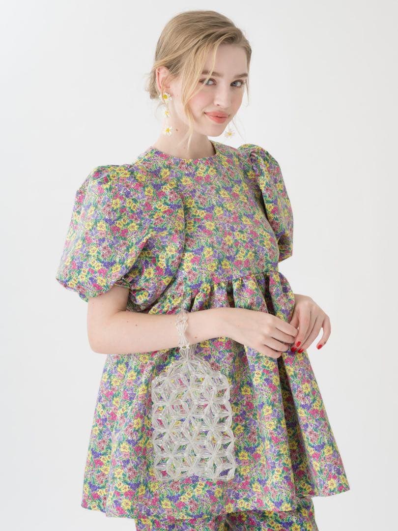 新品タグ付き 【ツルバイマリコオイカワ】Lapin（flower） ピンク