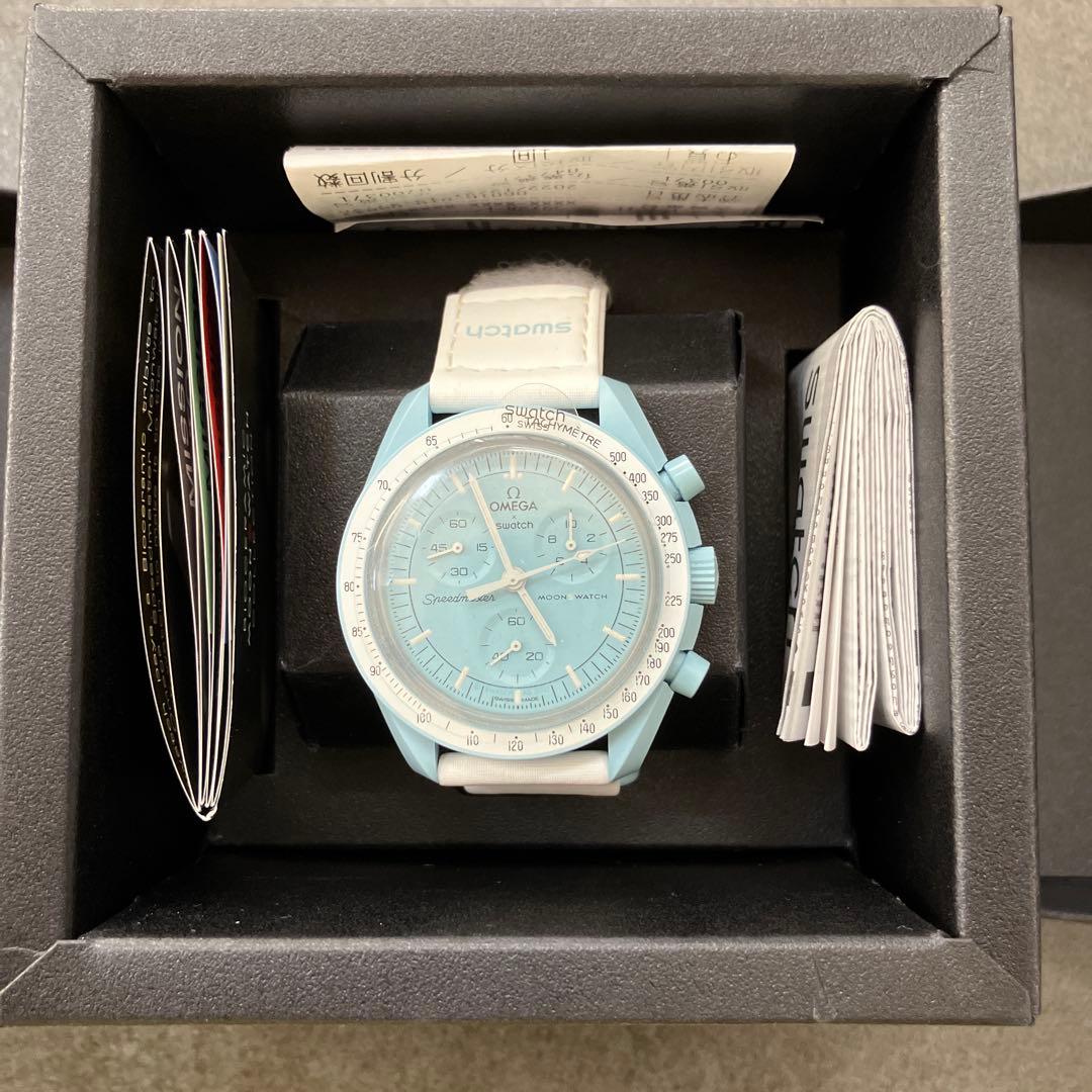 Swatch Omega Moonwatch ラバーベルト