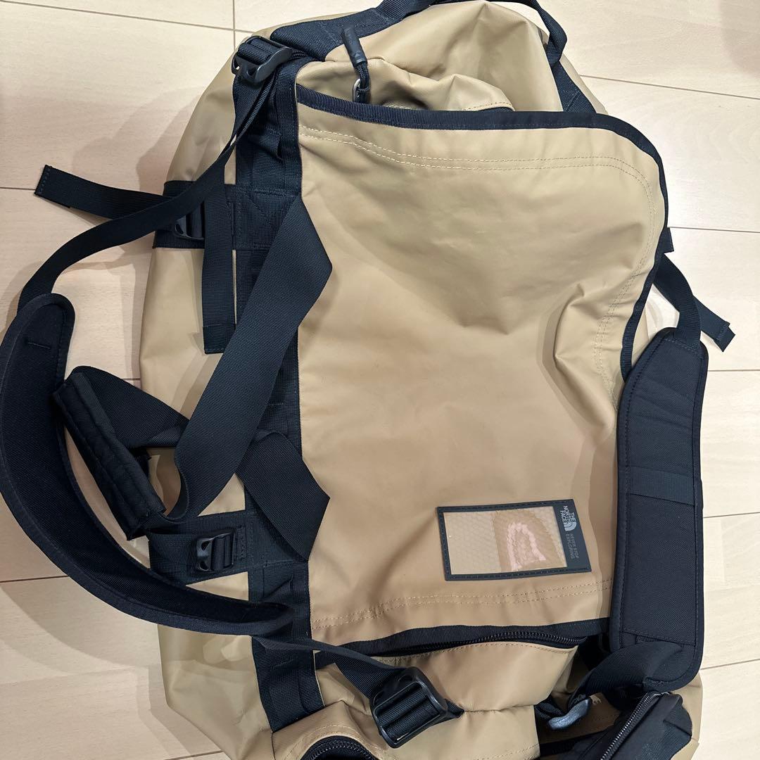 THE NORTH FACE ボストンバッグ ベージュ/ネイビー