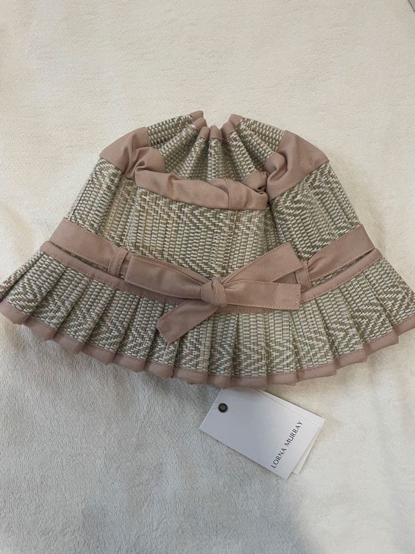 LORINA MURRAY 麦わら帽子 M キッズ　正規品　新品