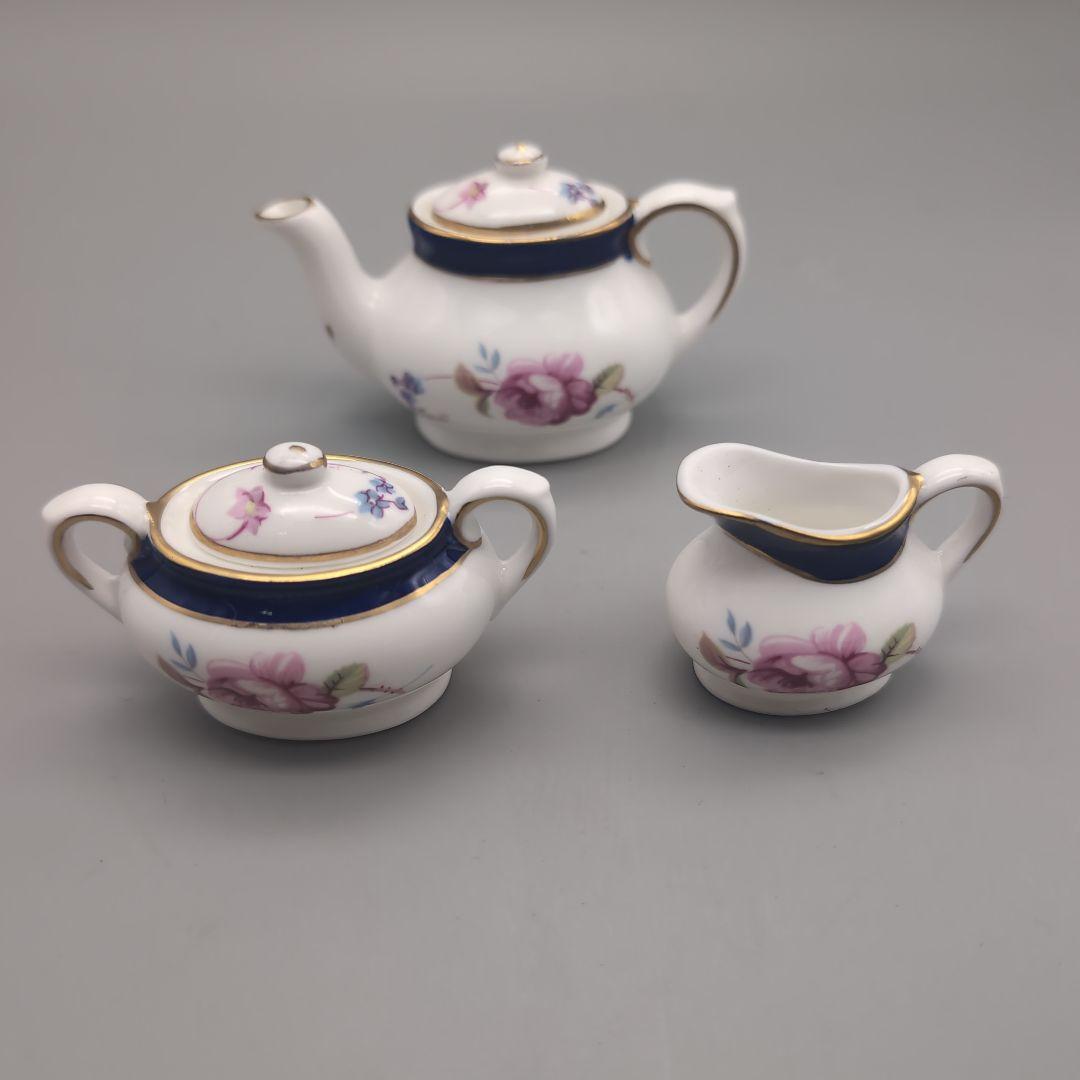 英国　コールポート　ミニチュア　ティタニア　3点セット