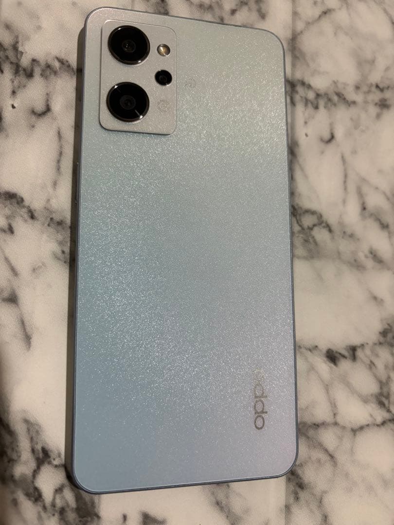 美品　OPPO Reno7A ドリームブルー