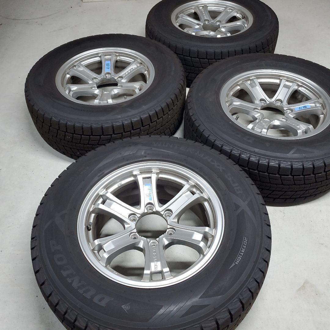 ゆ 265/65R17 スタッドレスタイヤ アルミホイールセット