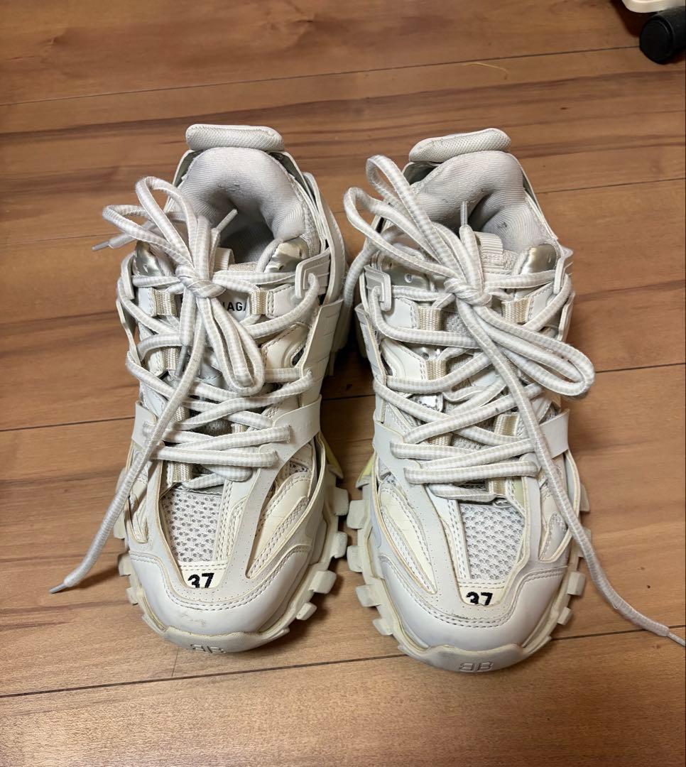 n*a様 BALENCIAGA TRACK スニーカー 37 ホワイト