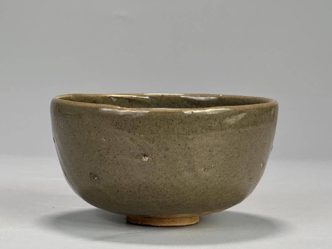 茶道具　青磁茶碗　時代茶碗　抹茶碗