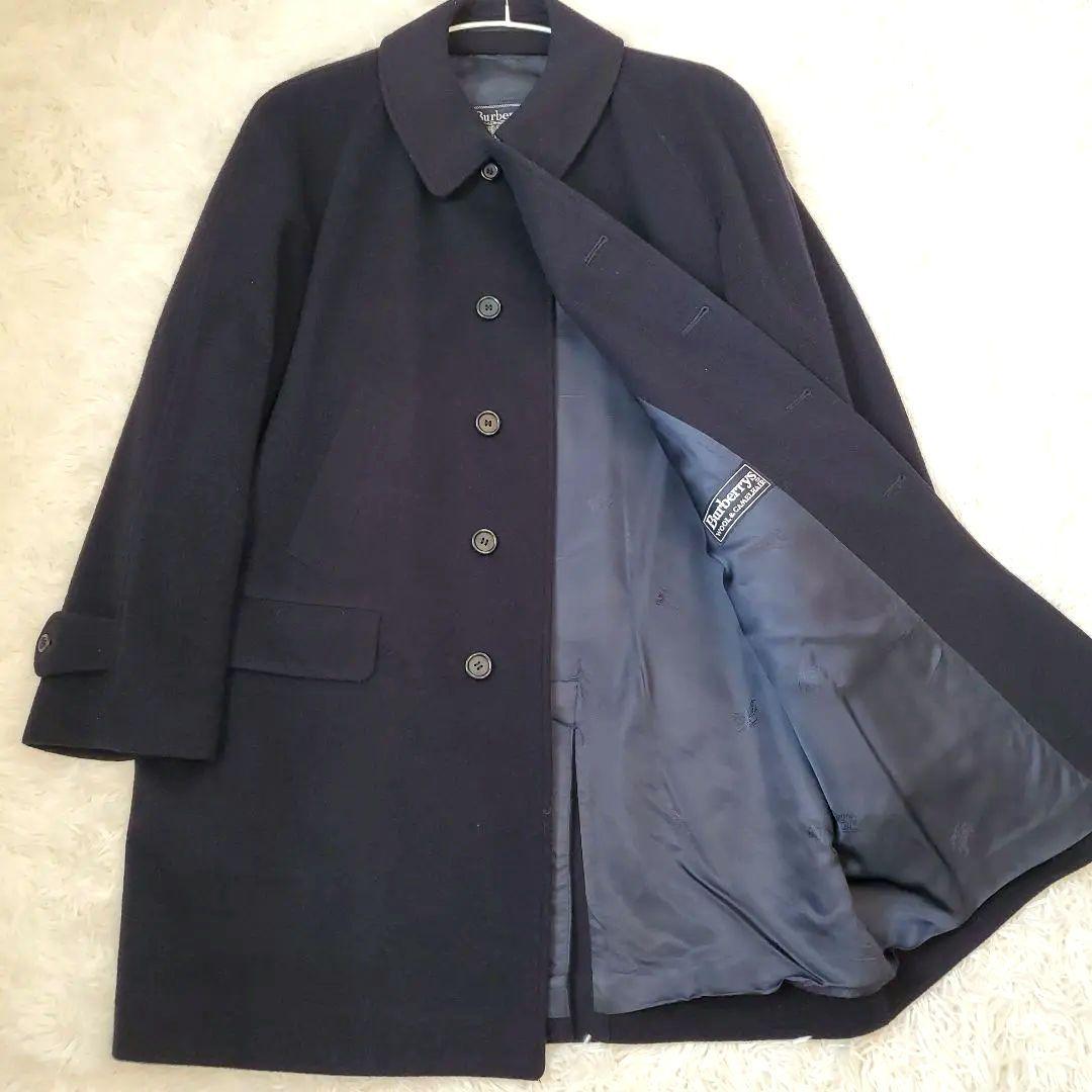 ⭐幻の逸品⭐英国製 BURBERRY ラクダ ステンカラーコート バルマカーン