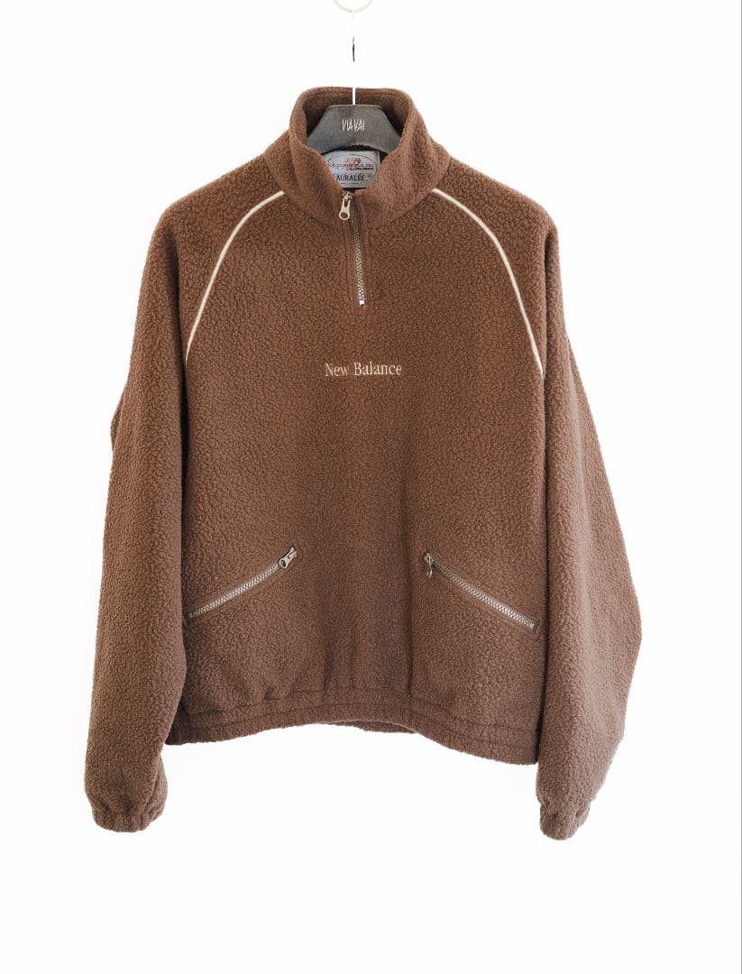 は*か様 NB AURALEE×TDS Fleece Quarter Zip J