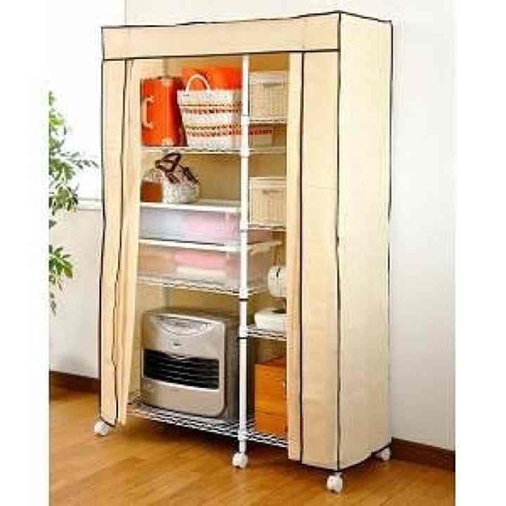 【送料無料】 カバー付収納ラック　幅120タイプ　ラック