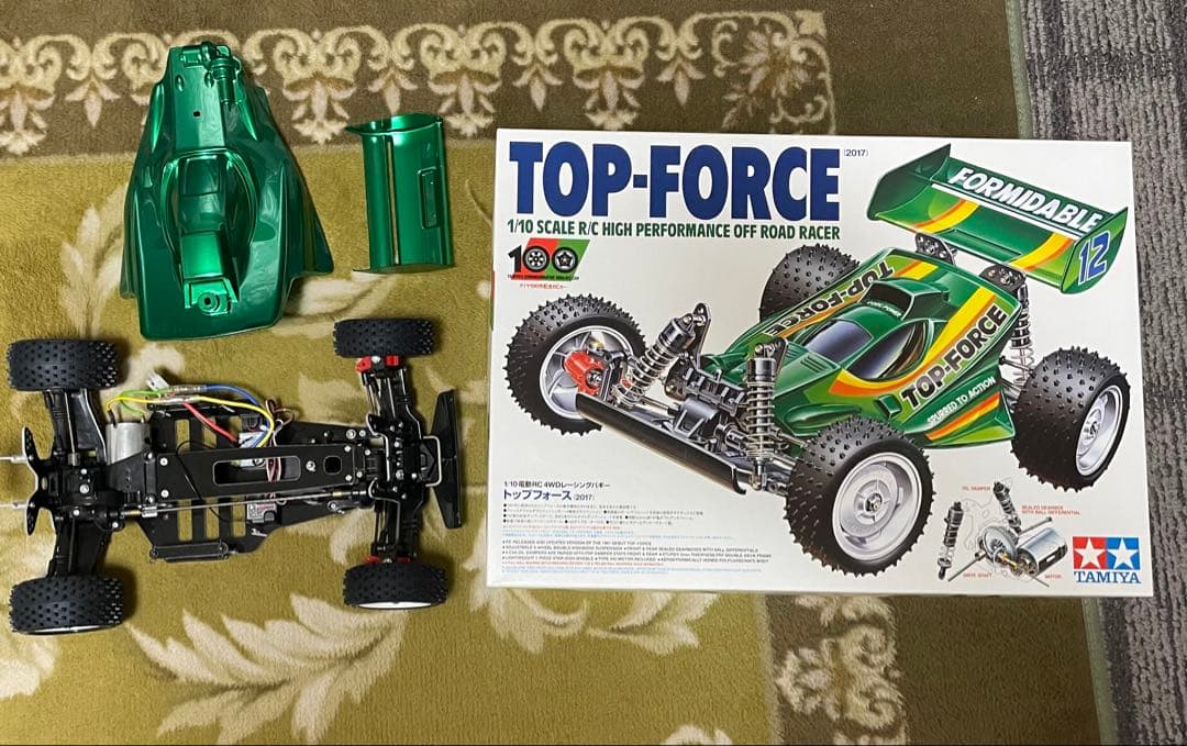 タミヤ　トップフォース　アンプ付き