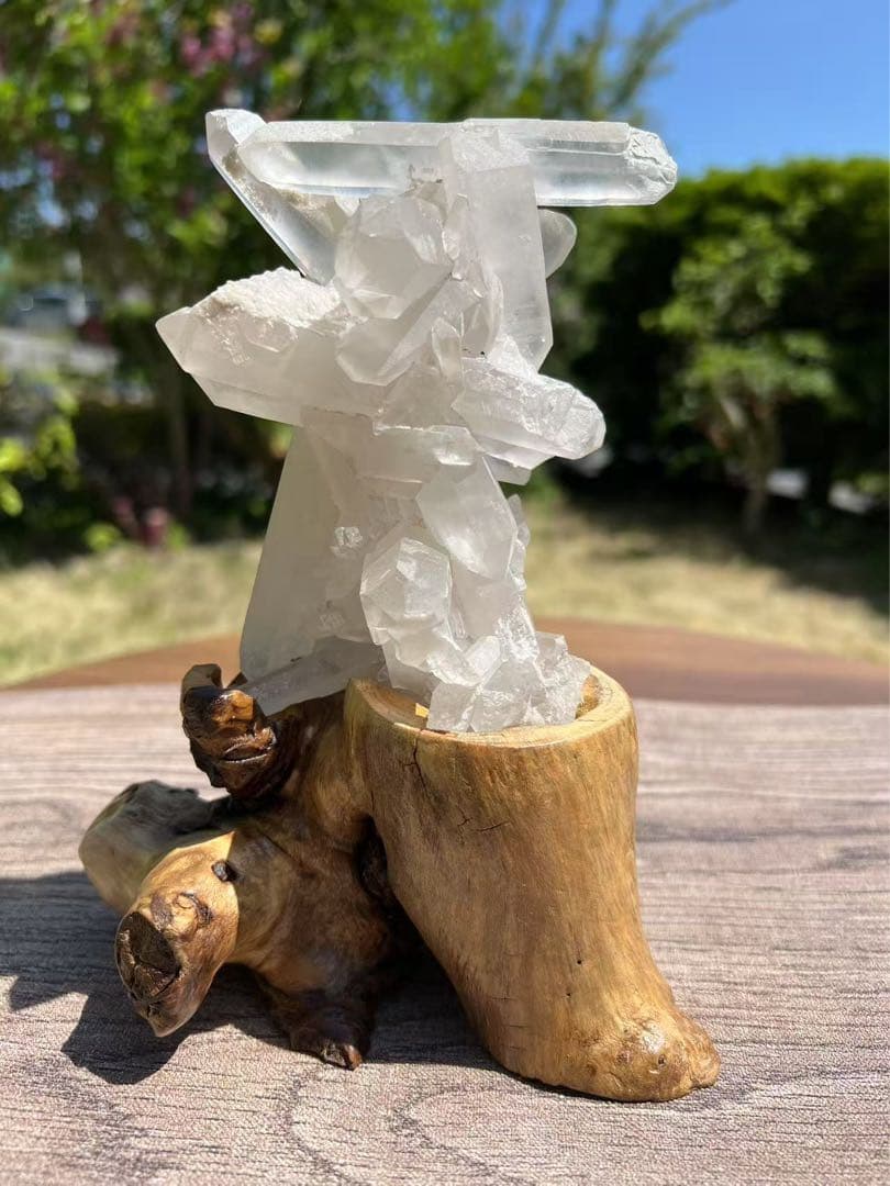 A775 マダガスカル産　水晶クラスター